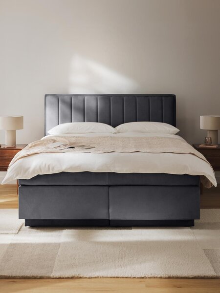 Letto boxspring con contenitore Livia