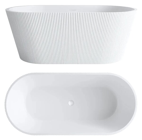 Vasca da bagno freestanding in acrilico OFELIA 170