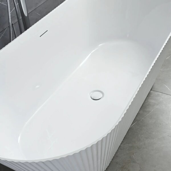 Vasca da bagno freestanding in acrilico OFELIA 170