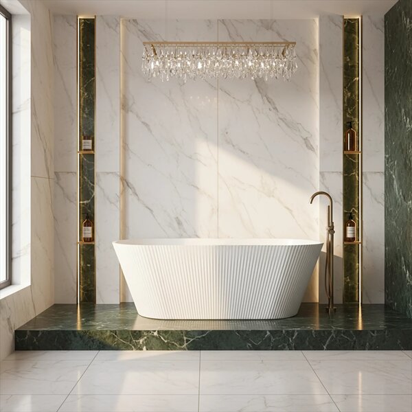 Vasca da bagno freestanding in acrilico OFELIA 170