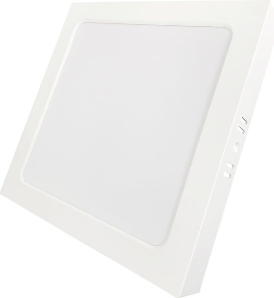 LUXULA Plafoniera LED, 24W, EEK: F, 2400lm, CCT, IP44, quadrata, bianco