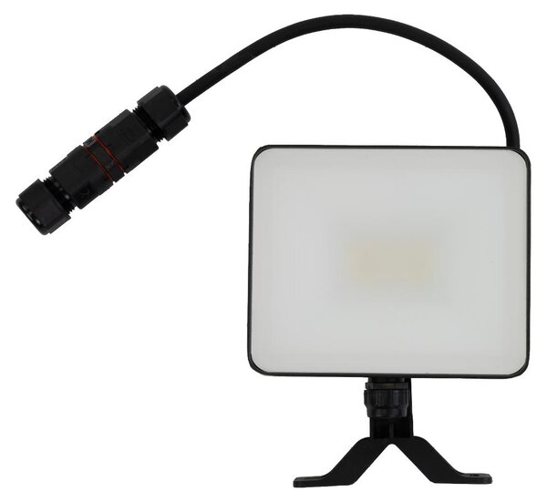 LUXULA, faretto LED da 20 W, 4000 K (bianco neutro), colore nero, grado di protezione IP65