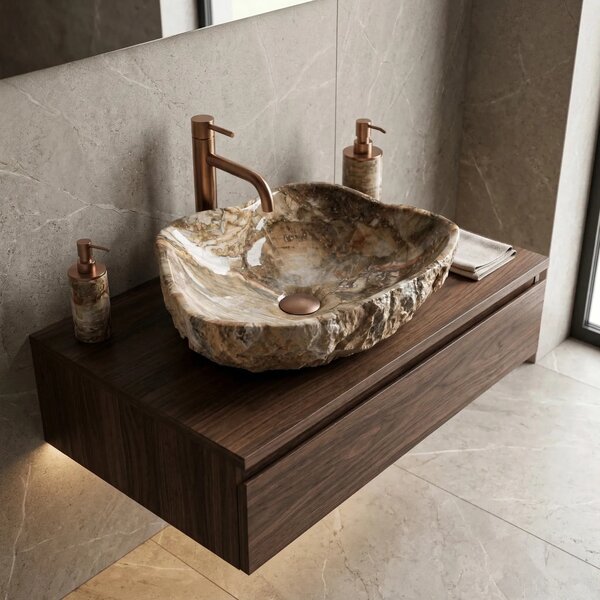 Lavabo da appoggio Rea Isla Canyon