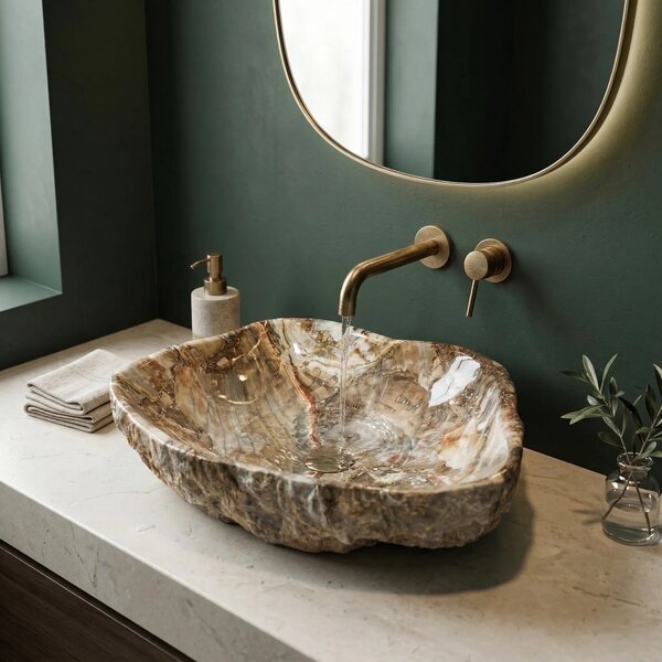Lavabo da appoggio Rea Isla Canyon