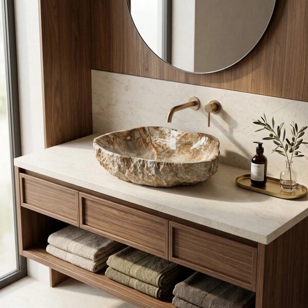 Lavabo da appoggio Rea Isla Canyon