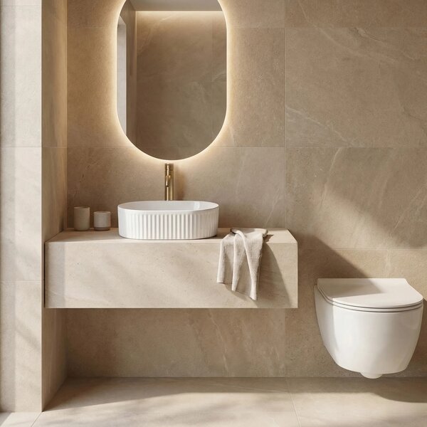 Lavabo da appoggio Rea Vanda 40 Mini