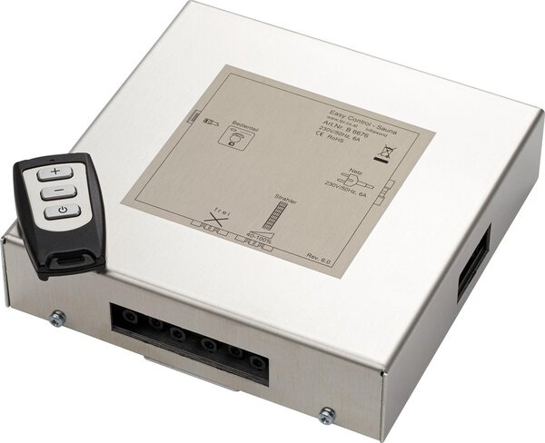 Sistema di controllo per saune Infraworld "Easy Control Funk", completo di telecomando