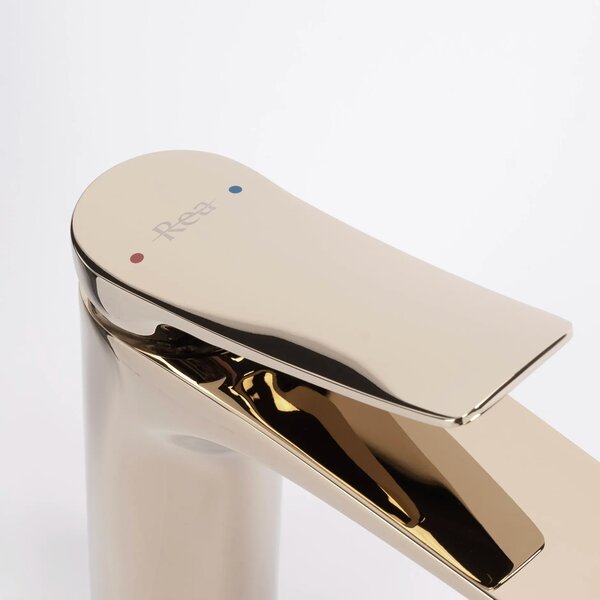 Rubinetto per lavabo PREMIUM Rea Vision Gold Low