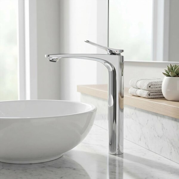 Rubinetto da lavabo PREMIUM Rea Vision Chrome High