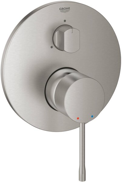 Miscelatore monocomando ESSENCE con deviatore a 3 vie su-st
