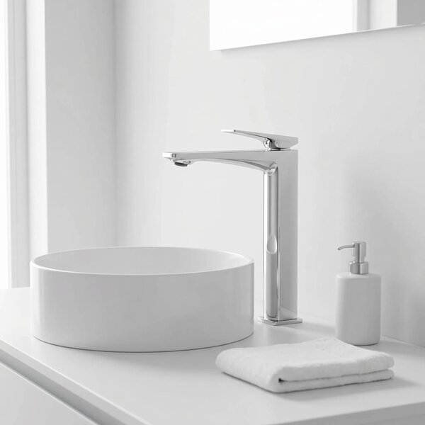 Rubinetto da lavabo PREMIUM Rea Prime Chrome High