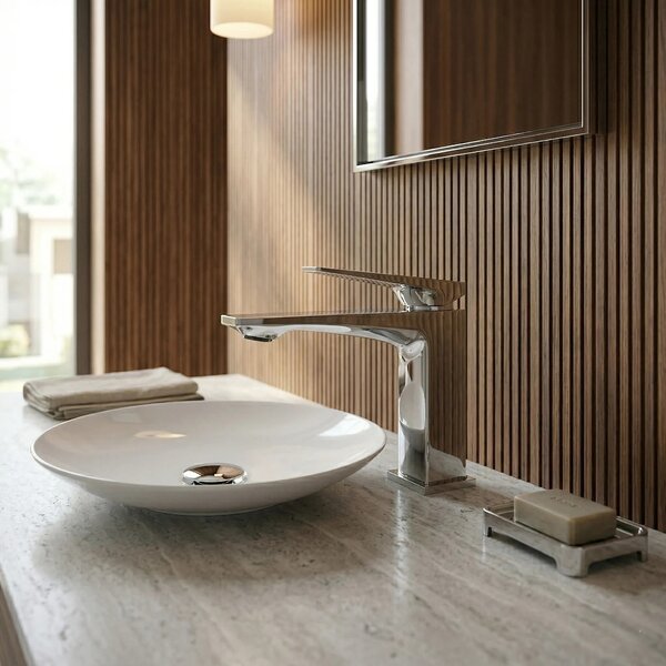 Rubinetto da lavabo PREMIUM Rea Prime Chrome Low