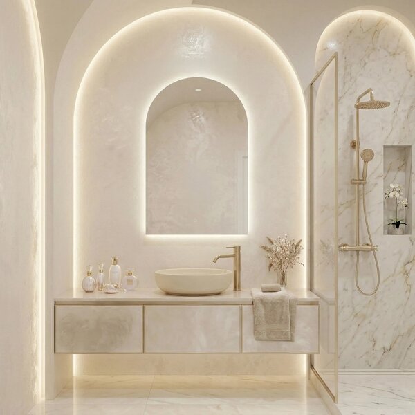Specchio LED 90x60cm TOP-1
