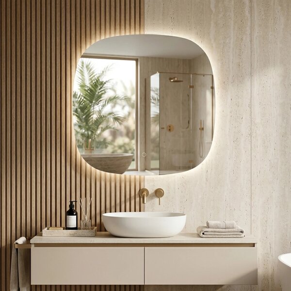 Specchio LED 70x70cm TOP