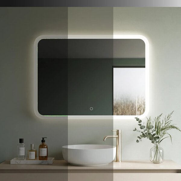 Specchio LED 80x60cm TOP-3
