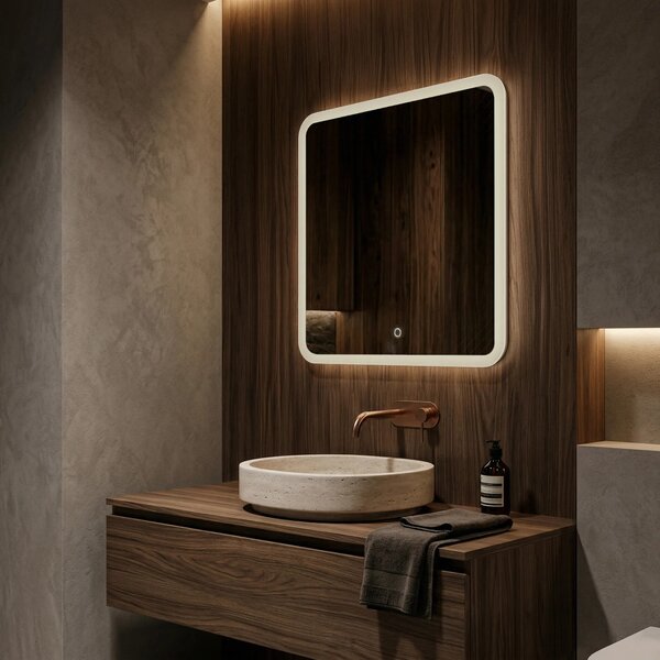 Specchio LED 70x70cm TOP-2