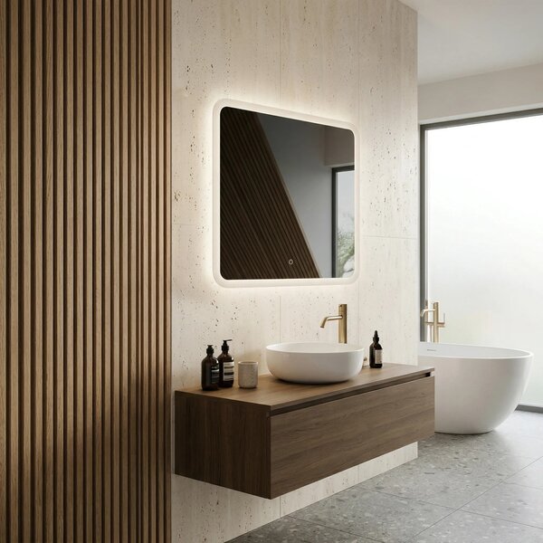 Specchio LED 70x70cm TOP-2