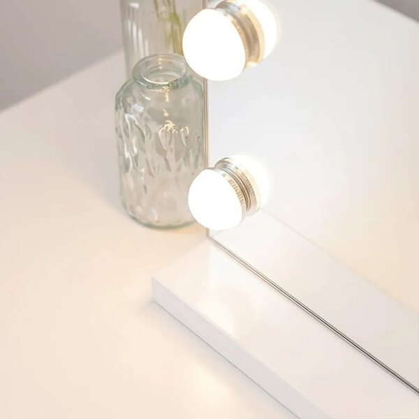 Specchio LED HOLLYWOOD White