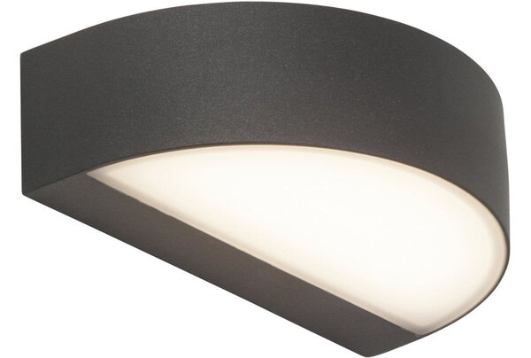 AEG Lampe Monido LED applique da esterno antracite/bianco | 1x 9W LED integrato (COB), (550lm, 3000K) | Grado di protezione IP: 54 - resistente agli spruzzi d'acqua