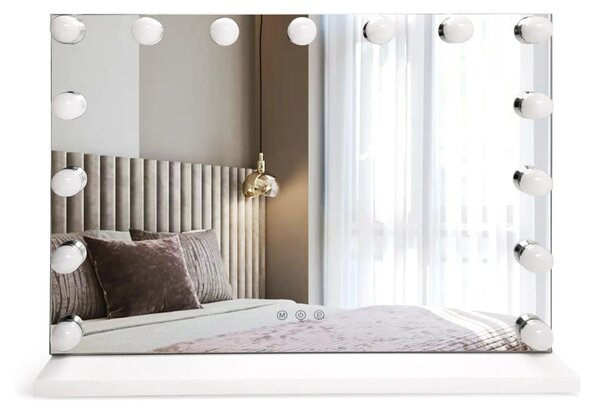 Specchio LED HOLLYWOOD White