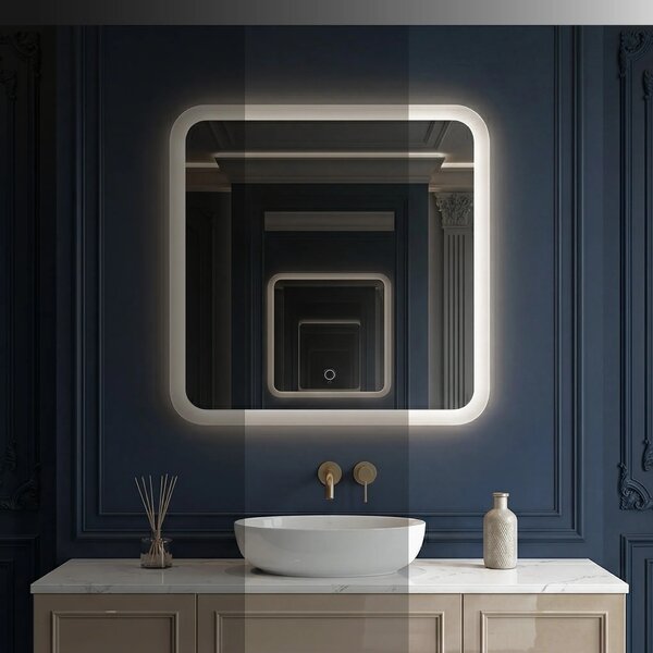 Specchio LED 70x70cm TOP-2