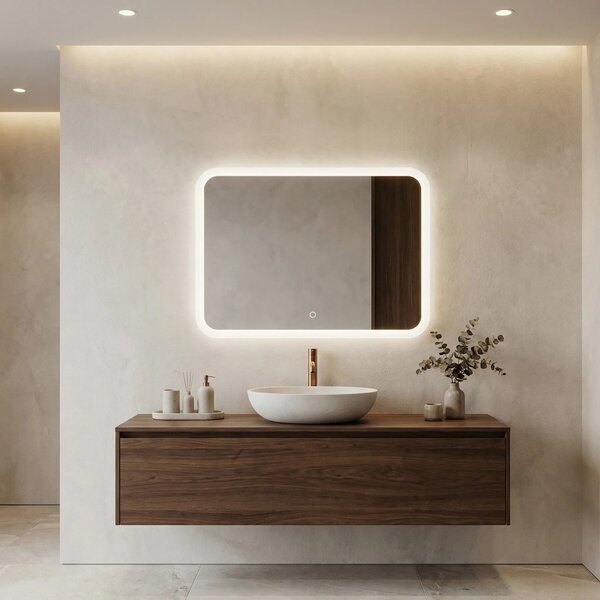 Specchio LED 80x60cm TOP-3