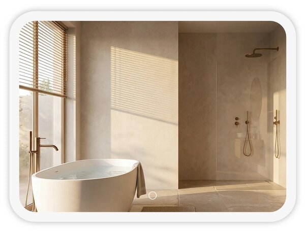 Specchio LED 80x60cm TOP-3