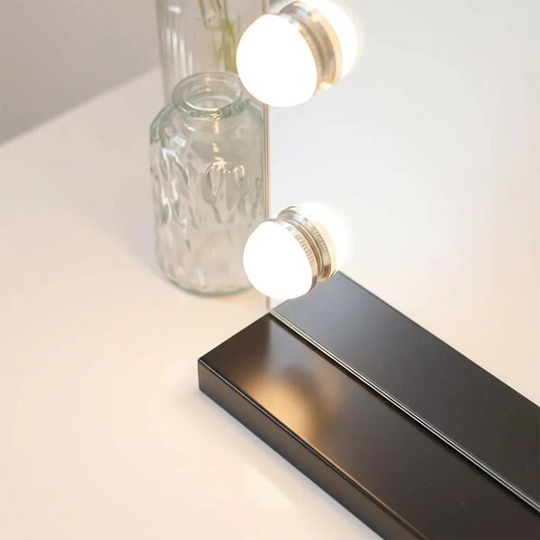 Specchio LED HOLLYWOOD Black