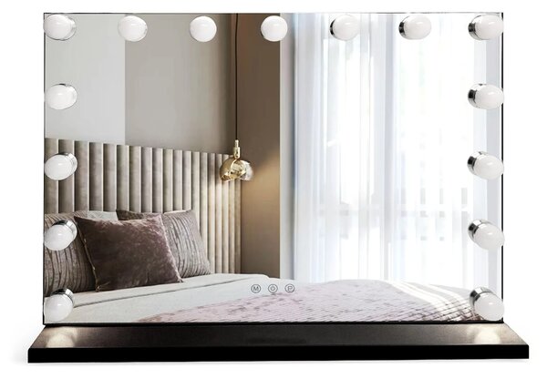Specchio LED HOLLYWOOD Black