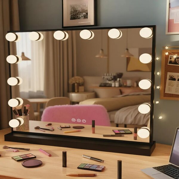 Specchio LED HOLLYWOOD Black