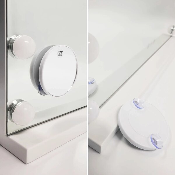Specchio LED HOLLYWOOD White 50 cm