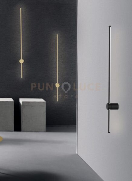 Elia-an lampada da parete o soffitto led integrato 3000k oro vernic