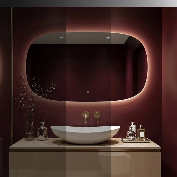 Specchio LED 100x60cm TOP-4