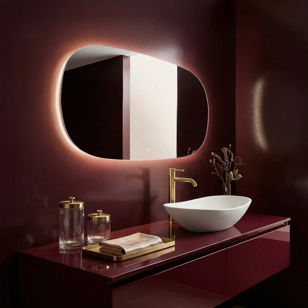 Specchio LED 100x60cm TOP-4