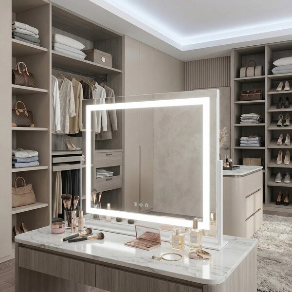 Specchio LED STUDIO White 58x45