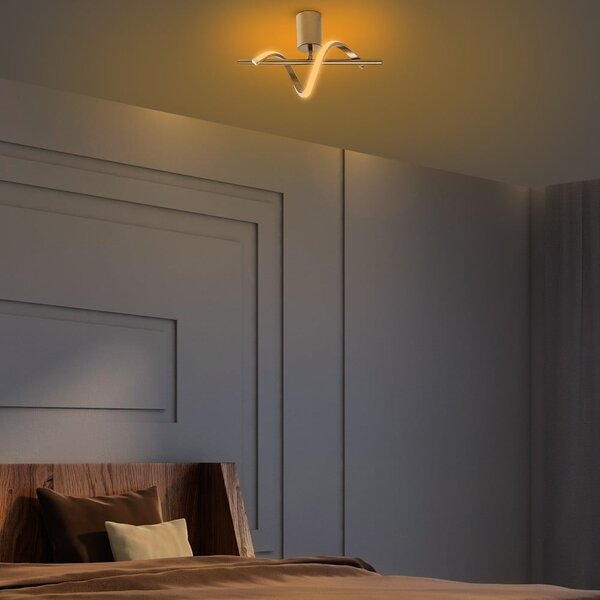 Plafoniera LED dorata 7x41 cm Likma – Opviq lights