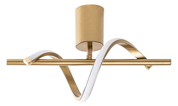 Plafoniera LED dorata 7x41 cm Likma – Opviq lights