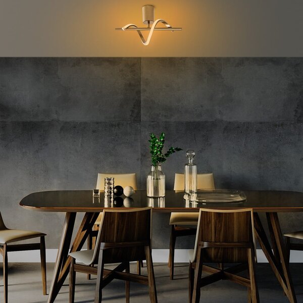 Plafoniera LED dorata 7x41 cm Likma – Opviq lights