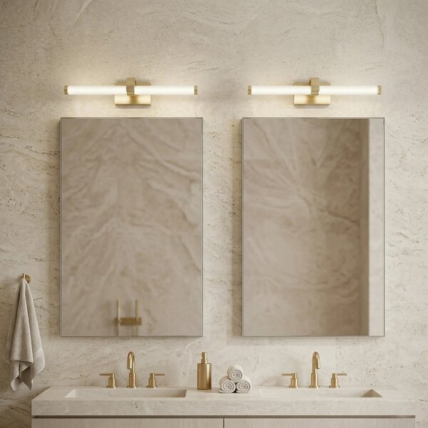 Applique da bagno LED APP1883-1W 40cm GOLD
