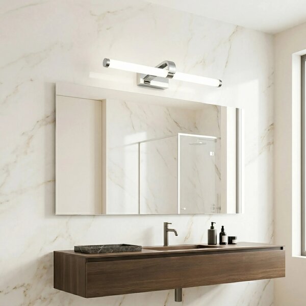 Applique da bagno LED APP1882-1W 60cm CHROME