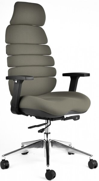 Sedia da ufficio SPINE grigio scuro con PDH