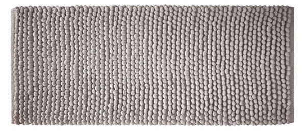 Tappetino da bagno grigio 50x120 cm Aspen Bobble - Bianca