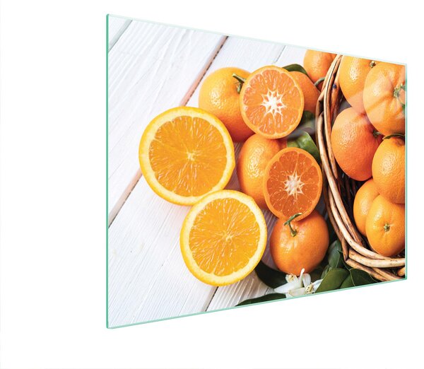Piatto Protettivo In Vetro Per Cuore 70X52 Frutta