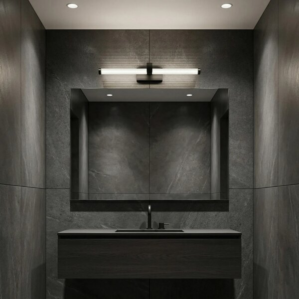 Applique da bagno LED APP1887-1W 40cm BLACK