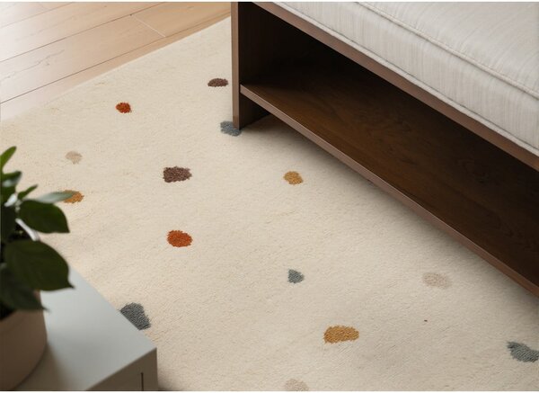 Tappeto per bambini color crema 120x170 cm Funny Dots – Hanse Home