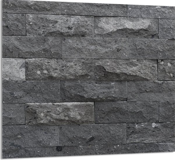PIATTO IN VETRO PER CUCINA 65x60 Mattone