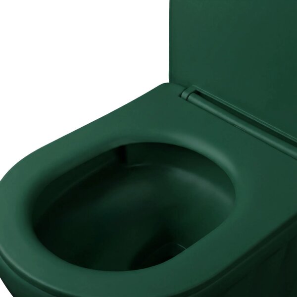 Set: WC sospeso + Lavabo da appoggio Rea Duo Matcha Matt