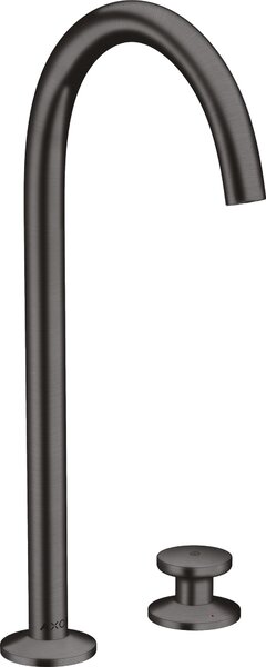 Hansgrohe AXOR One Miscelatore per lavabo a 2 fori Select 260 con scarico push-open, sporgenza 165 mm, 48060340
