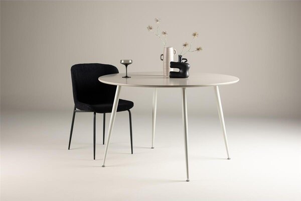 Tavolo da pranzo BOURGH PLAZA Ø120x75cm - tavolo da pranzo rotondo in beige