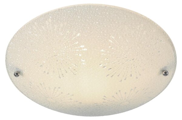 Plafoniera SNOW 10.464.25.01 Ø25CM Metallo + vetro
